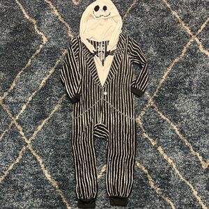 The nightmare before Christmas jack costume onesie.